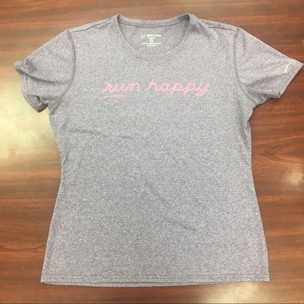 Brooks Run Happy Tech Tee - Women’s